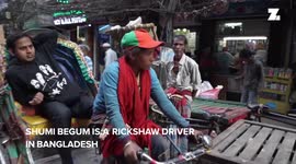 Meet the fearless rickshaw driver breaking ground in Bangladesh