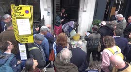 First UK plaque for Holocaust victim installed in London's Soho