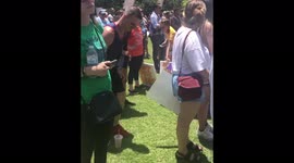 US: Protesters Call For Gun Control Outside NRA Convention In Houston, Texas 2