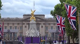 Preparations in full swing for Queens Platinum Jubilee Concert at Buckingham Palace