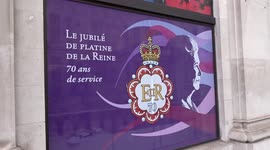 The Queens Platinum Jubilee celebrated by Canada House in London
