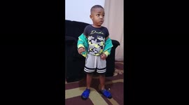 My daughter learning how to dance