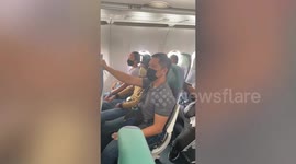Plane's faulty aircon leaves passengers sweating 'like in a sauna' in the Philippines