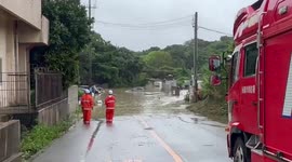 Japan: Flooding Brought By Baiu Front Hits Okinawa Causing Thousands To Evacuate 2