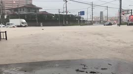 Japan: Flooding Brought By Baiu Front Hits Okinawa Causing Thousands To Evacuate