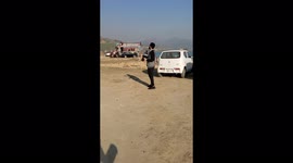 Kite Flying In Mirpur Water Dame Rawalpindi Pakistan