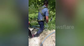 Student, 18, rescued after falling down cliff while taking selfies