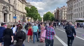 Tens of thousands of people descend onto Whitehall for The Queen’s Platinum Jubilee