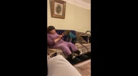 Woman scared of aggressive pet monkey