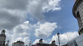 Queen’s Platinum Jubilee flypast over Horse Guards Parade