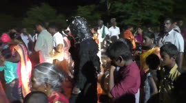 Bizarre 'marriage' for demon dolls seen in southern India