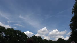 The Royal Flypast To Mark The Platinium Jubilee Of The Queen