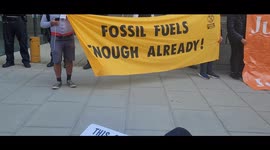 XR protest against fossil fuels on QE2 Platinum Jubilee