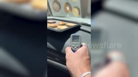 Arizona man cooks burgers, steaks and even a CAKE in his 200+ degree car