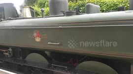 Steam Train Rides for the Platinum Jubilee celebrations in Chinnor station