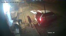 Robbers tear ATM out of wall using car during botched robbery in Indonesia