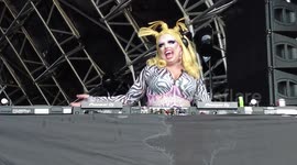 Tete Bang performs at the Mighty Hoopla Pop Music Festival London 2022, London, UK