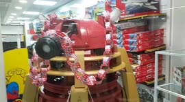 Dalek from Doctor Who will be roaming around the Eden centre in High Wycombe today