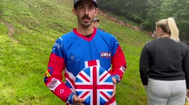 Gloucestershire cheese rolling champion says this year will be last race!