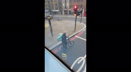 Cycle courier altercation bus driver part 2
