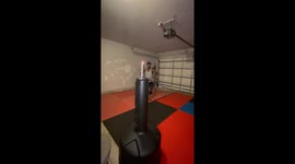 'Martial artist shows 'ninja technique' to blow out a candle '