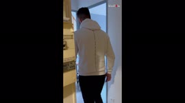 'Guy shows up unannounced at his parents' house to surprise them after being away for 8 months 
'