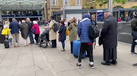 Tube strike causes travel chaos in London