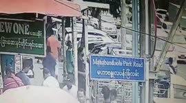 Deadly blast jolts bus stop killing at least two in Myanmar
