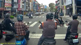 POLICE CHASE: Couple get embarrassed as they get pulled over (Dashcam Video)