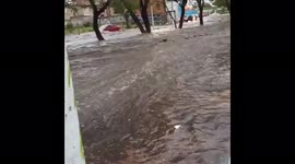Mexico: Heavy Rain Floods Streets In Zapopan, Jalisco 2
