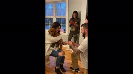 Philadelphia man surprises partner with cute puppy proposal