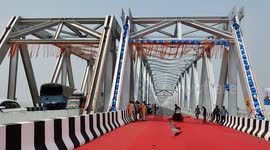 India's longest steel bridge set to open to public