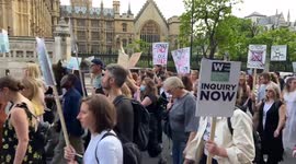 March against violence towards women, London, UK
