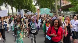 March against women's violence takes place in London
