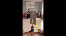 'Guru of card tricks tries his hand at a 'one in a million' trick shot 
'