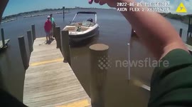 Family hailed for lending BOAT to Florida police to arrest jet ski thief