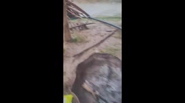 Flash floods infiltrate and devastate a village in northern Vietnam