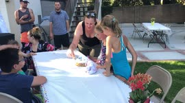 Sibling smash cake