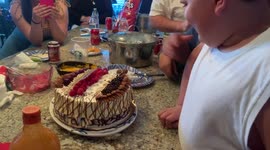 Birthday smash cake