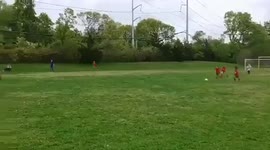 Soccer Ball Mishap