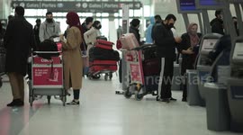 Delays and cancellations experienced at Toronto airport due to staff shortages