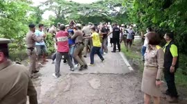 Angry villagers lynch fugitive who 'raped and murder of two teenage girls 14 years ago'