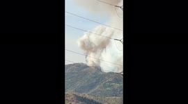 Wildfire breaks out in southern Spanish province of Malaga