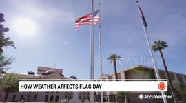 How weather affects Flag Day