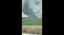 Wildfire erupts in eastern Contra Costa County, California