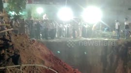 Boy falls into borewell in central India, rescue ongoing