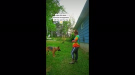 This moment between a girl and her dog will warm your heart!