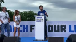 “Vote them out”: David Hogg addresses March For Our Lives in Washington, DC
