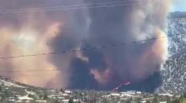 US: Sheep Fire Breaks Out In Southern California’s Angeles National Forest