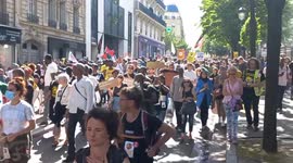 France: Protests Against Police Brutality After Fatal Shooting Of Young Woman In Paris